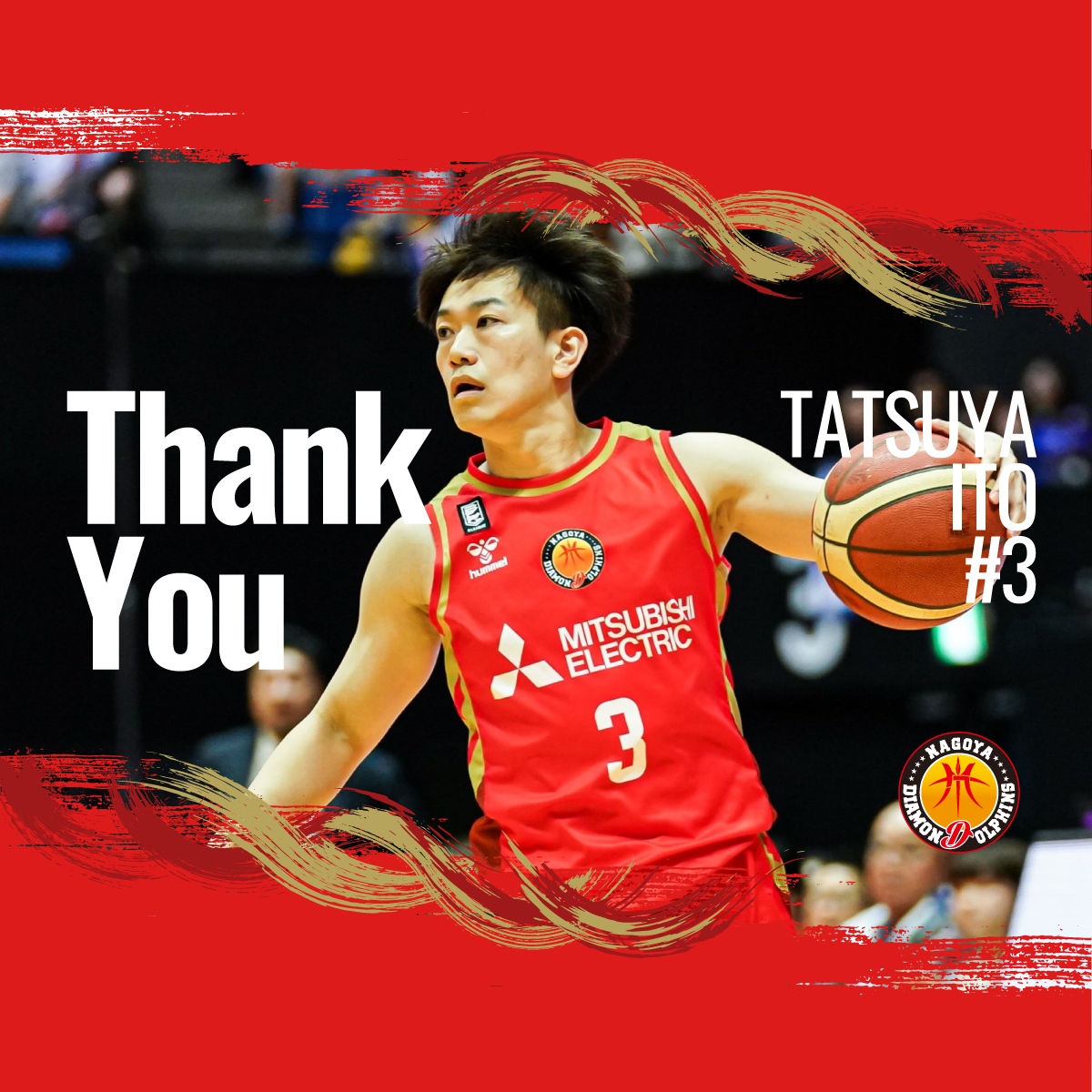 3 伊藤達哉 選手 契約満了のお知らせ | 名古屋ダイヤモンドドルフィンズ